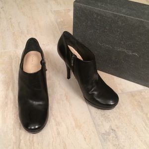 Via Spiga black heels